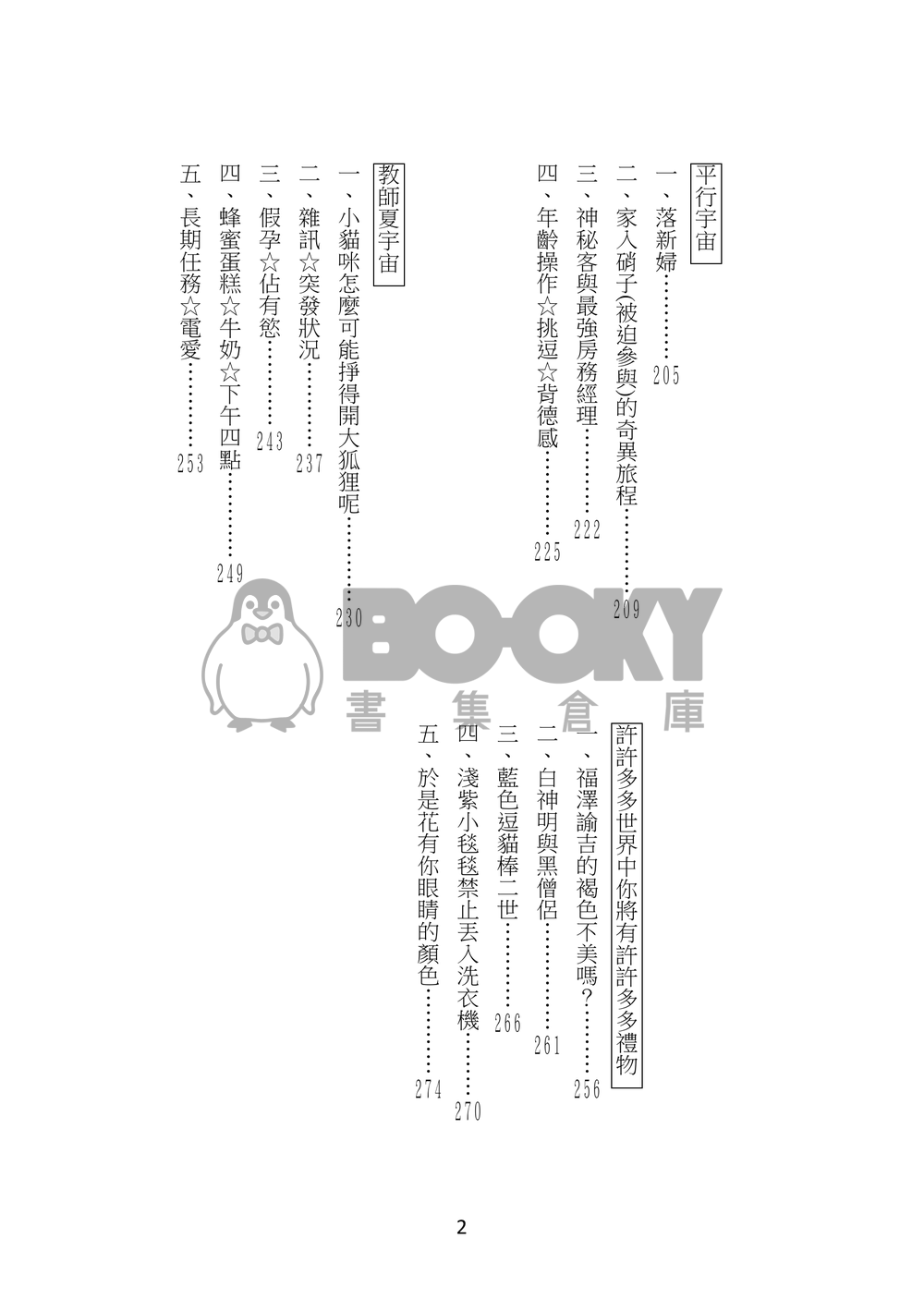 他只想跟摯友一起存在於多重宇宙而已 試閱圖片