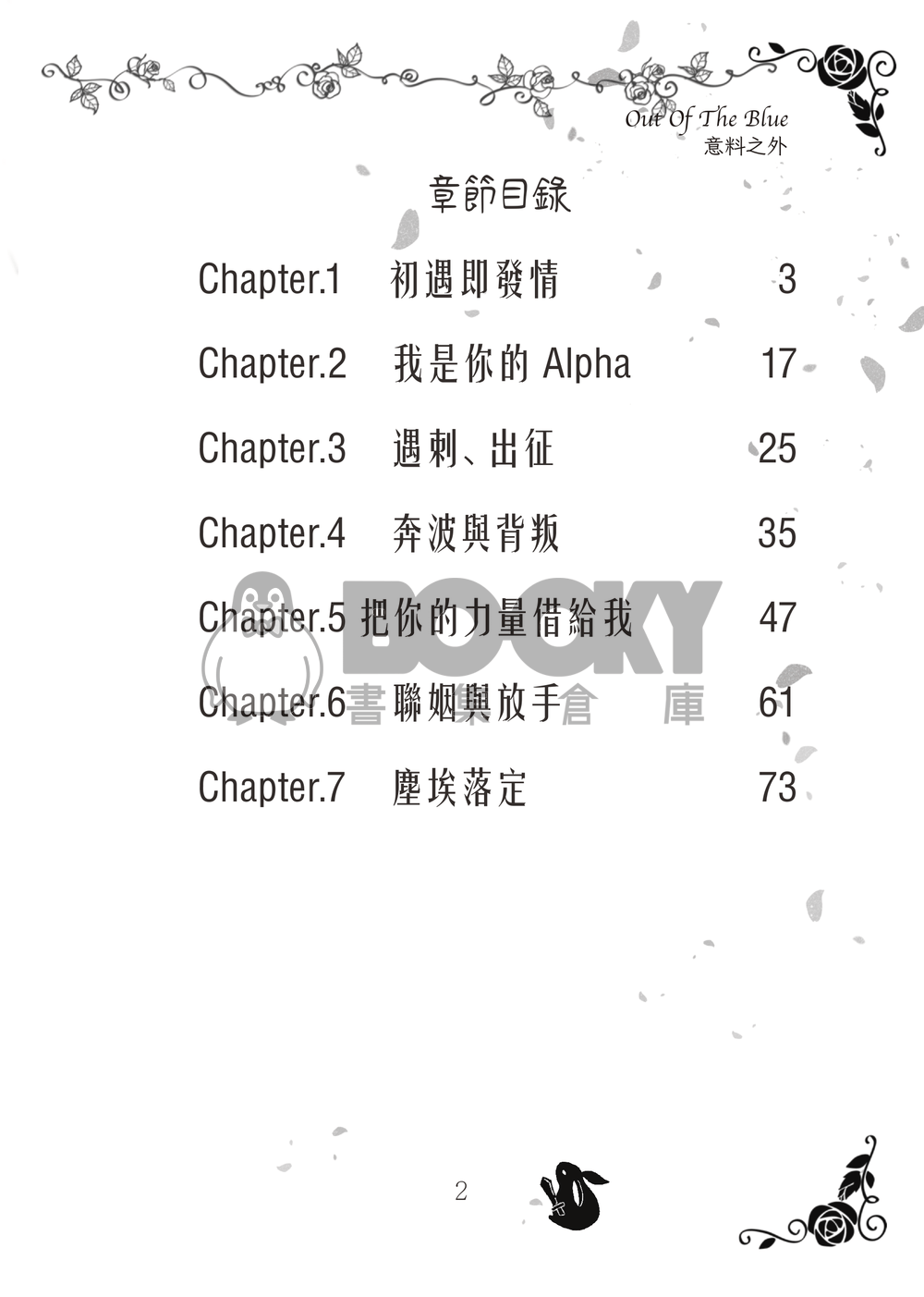Out Of The Blue 意料之外 試閱圖片